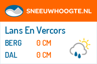 Sneeuwhoogte Lans En Vercors